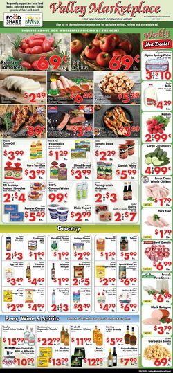 Weekly ad Valley Marketplace 07/10/2025 - 07/10/2025