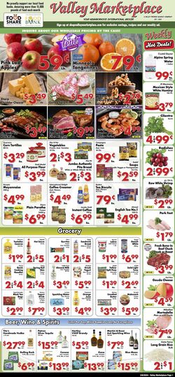 Weekly ad Valley Marketplace 05/01/2024 - 05/01/2024