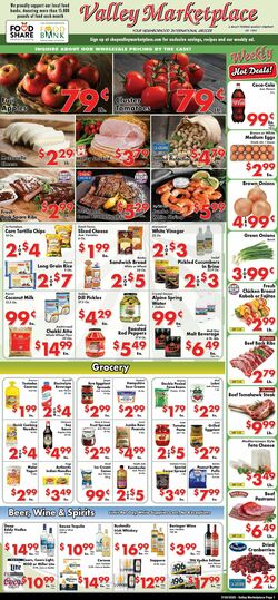 Weekly ad Valley Marketplace 07/30/2025 - 07/30/2025
