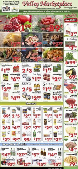 Weekly ad Valley Marketplace 12/06/2023 - 12/06/2023