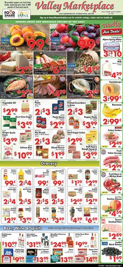 Weekly ad Valley Marketplace 07/10/2024 - 07/10/2024