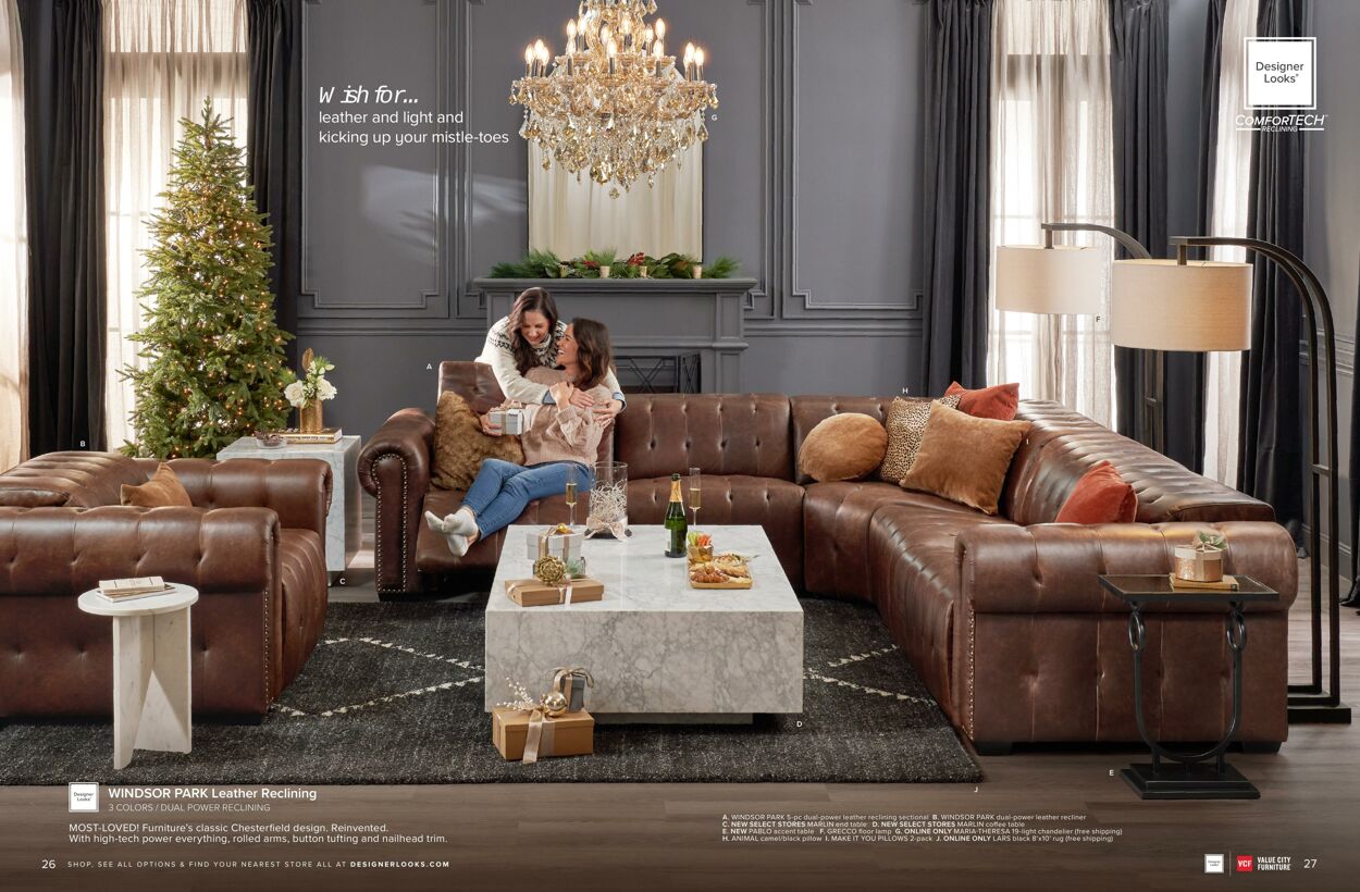 Weekly ad Value City Furniture 11/10/2022 - 12/31/2022