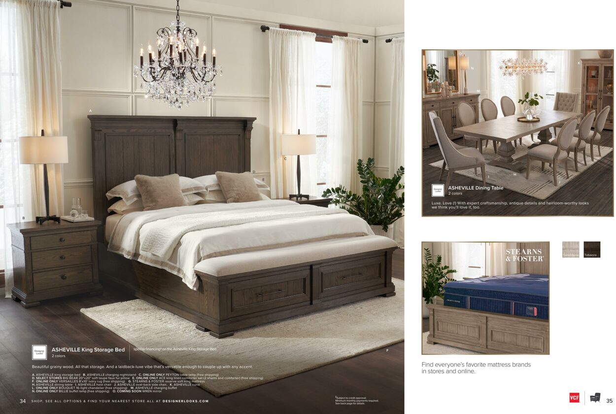 Weekly ad Value City Furniture 11/08/2023 - 01/07/2024