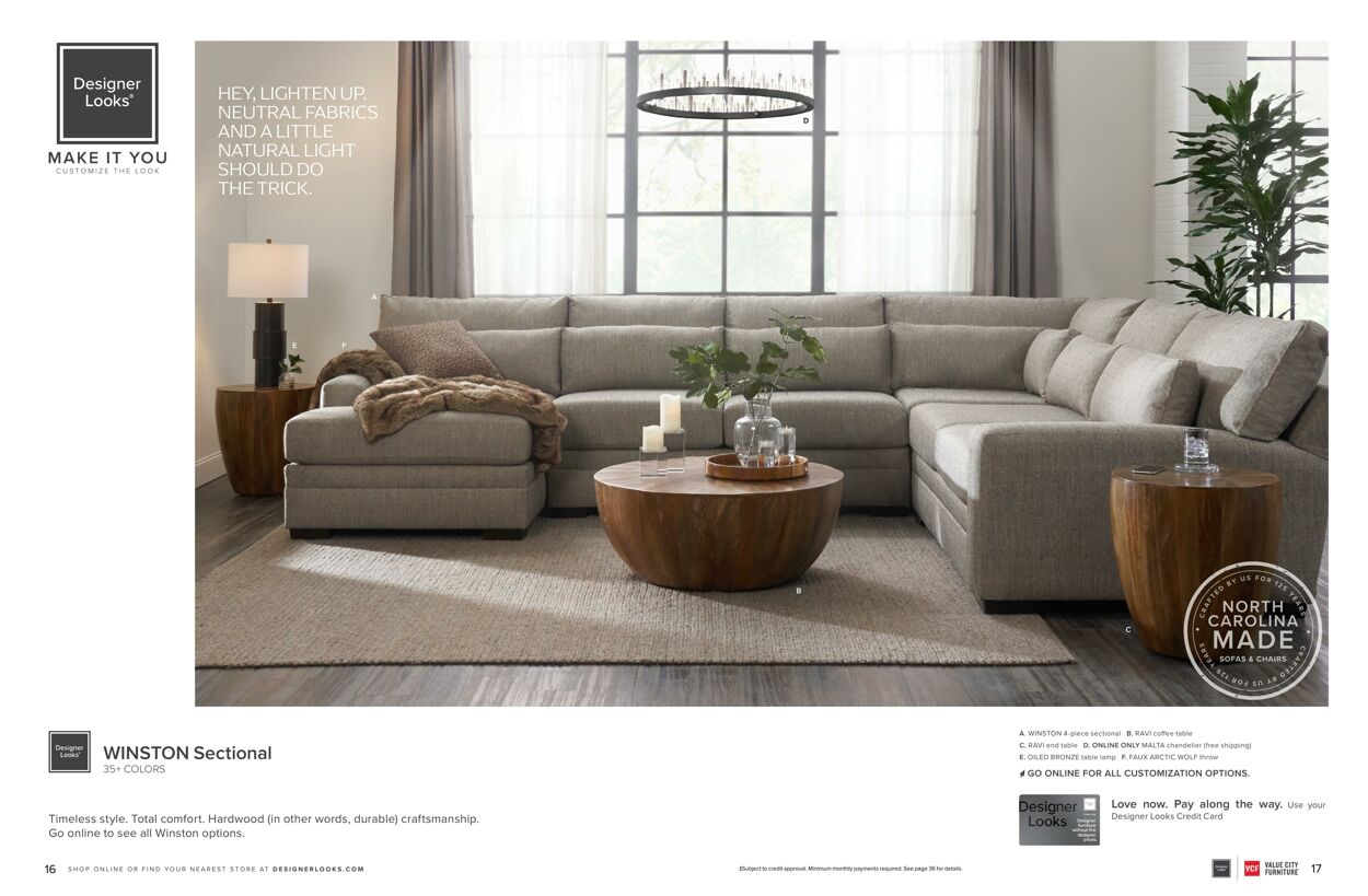 Weekly ad Value City Furniture 03/21/2022 - 06/21/2022
