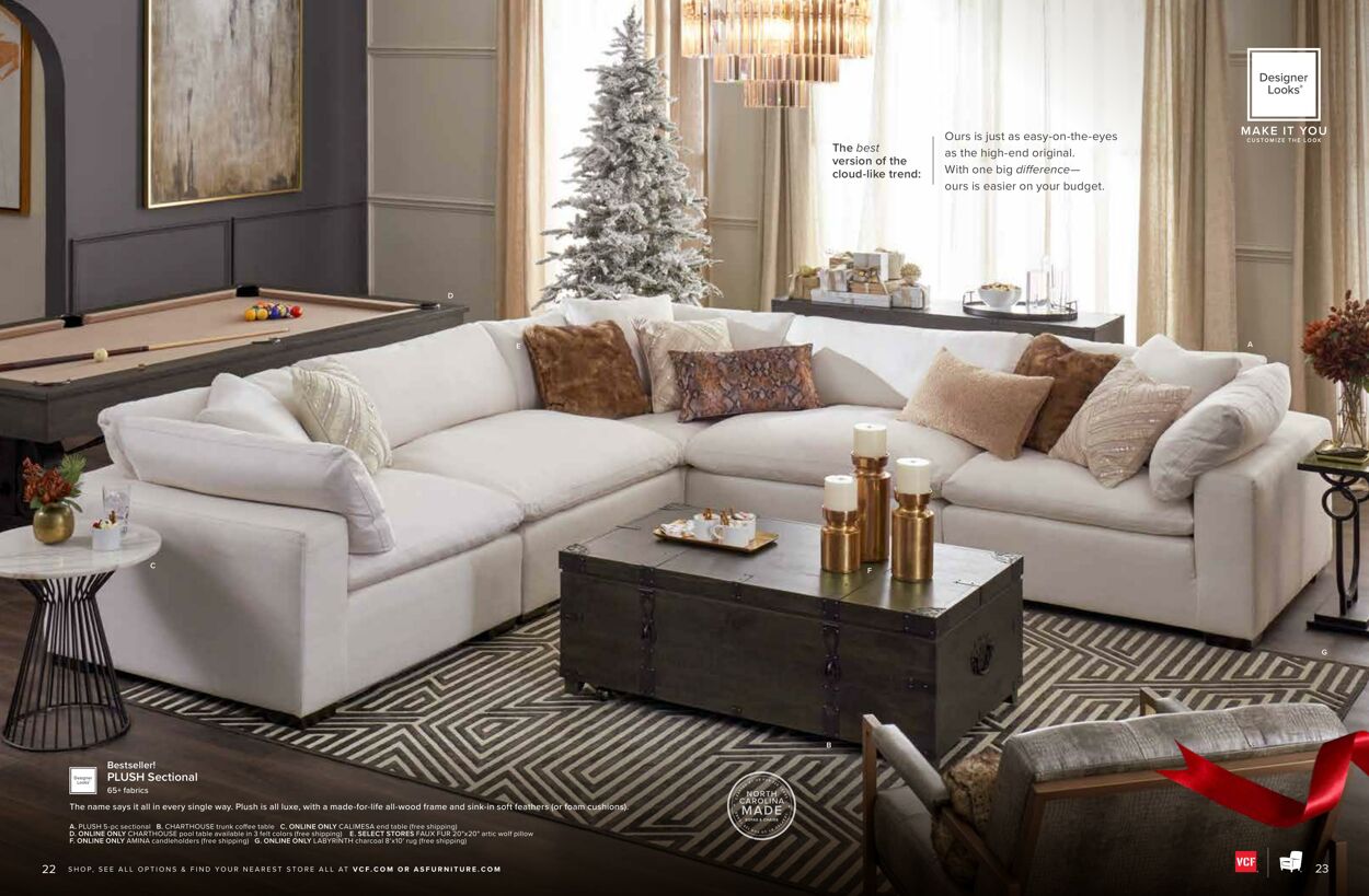 Weekly ad Value City Furniture 11/12/2024 - 12/24/2024