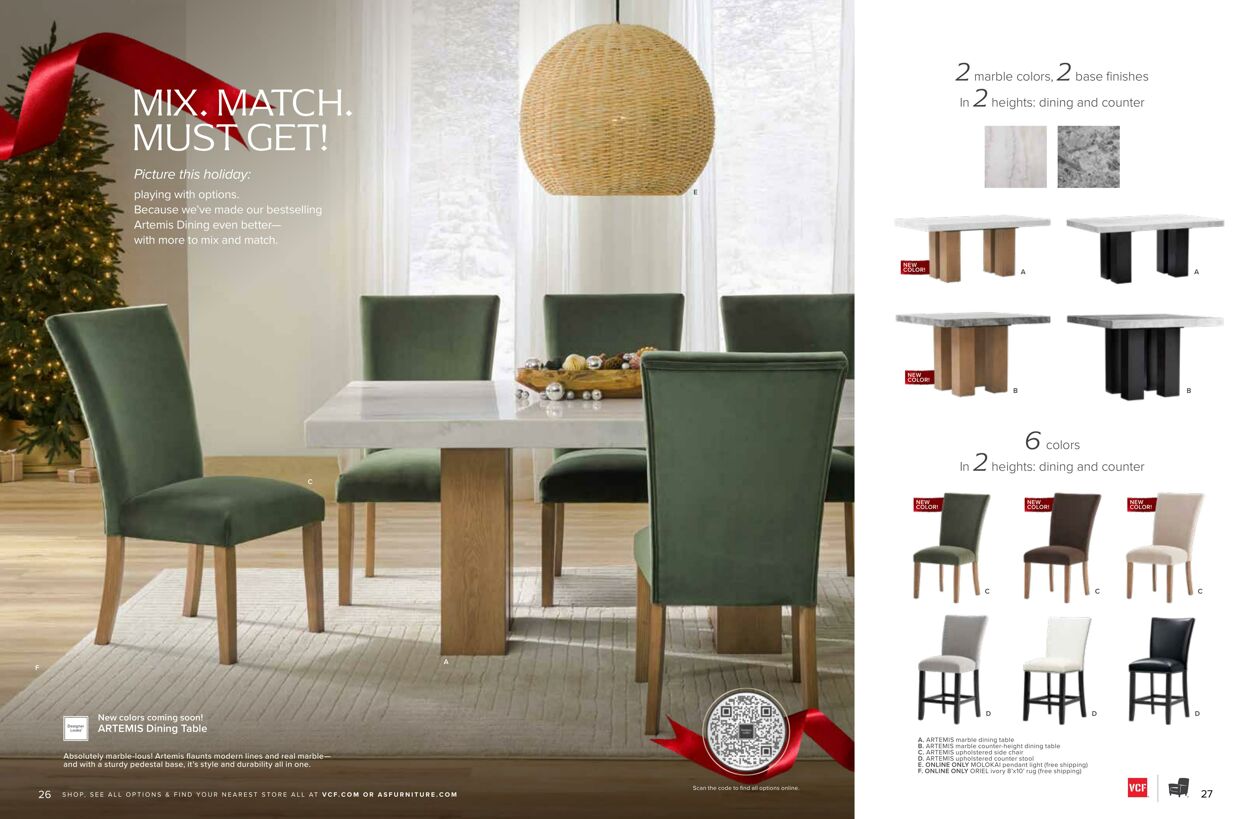 Weekly ad Value City Furniture 11/12/2024 - 12/24/2024