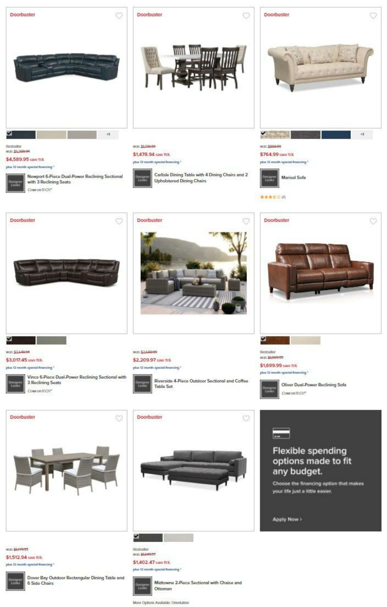Weekly ad Value City Furniture 05/01/2022 - 05/31/2022