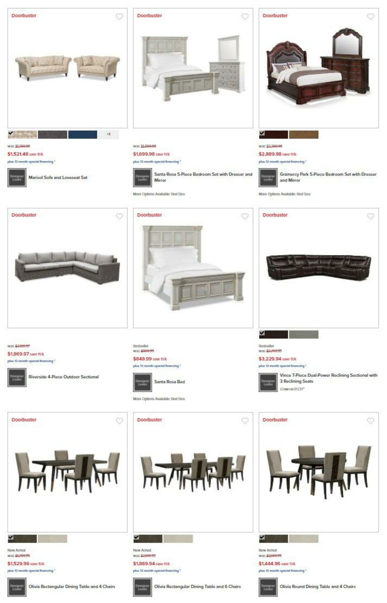 Weekly ad Value City Furniture 05/01/2022 - 05/31/2022