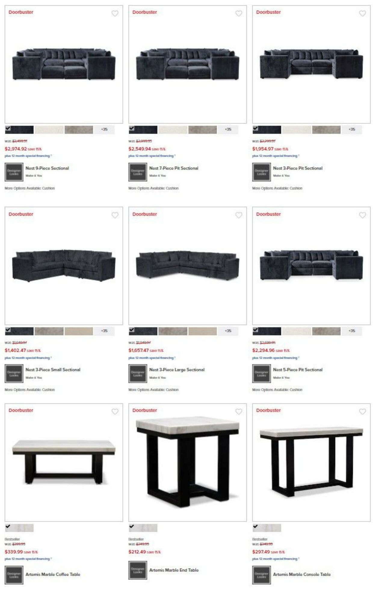 Weekly ad Value City Furniture 04/07/2022 - 04/20/2022