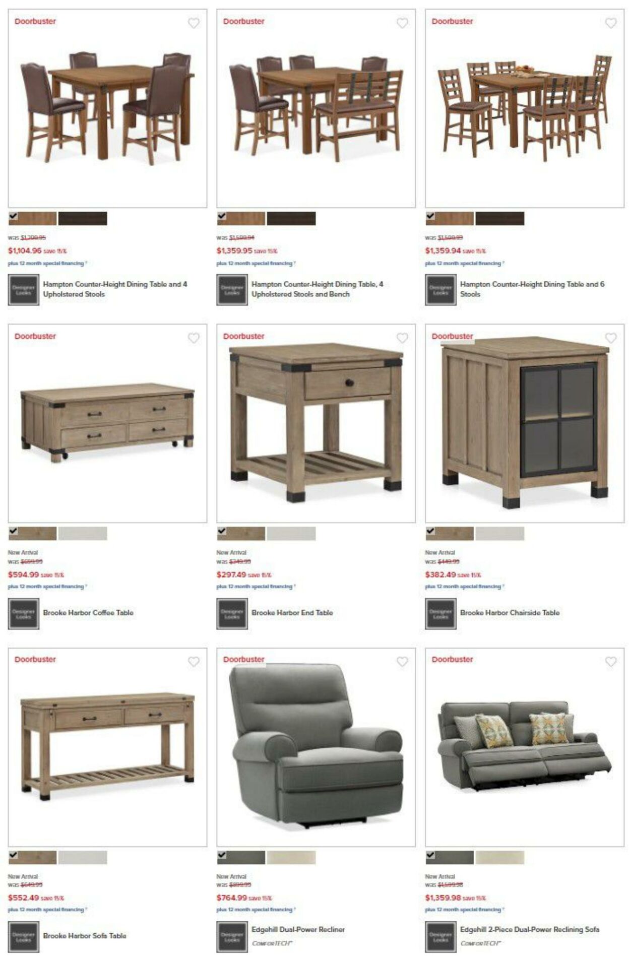 Weekly ad Value City Furniture 04/07/2022 - 04/20/2022