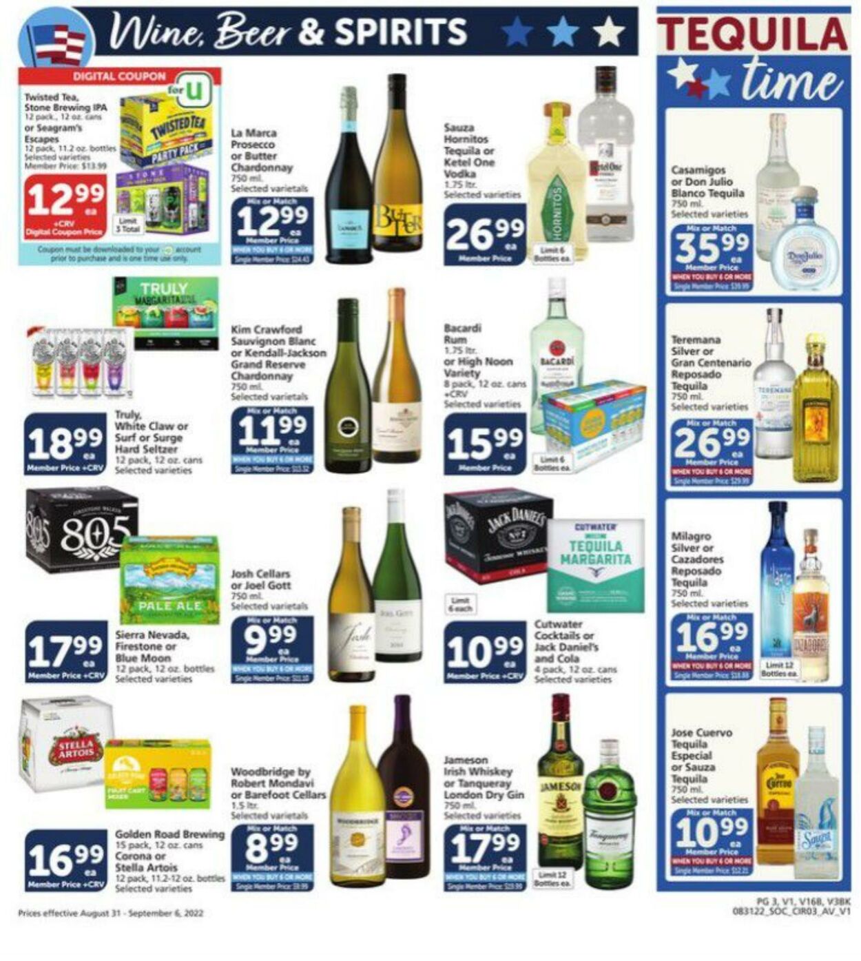 Weekly ad Vons 08/31/2022 - 09/06/2022