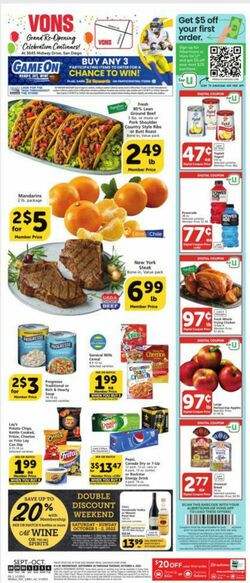 Weekly ad Vons 09/28/2022-10/04/2022