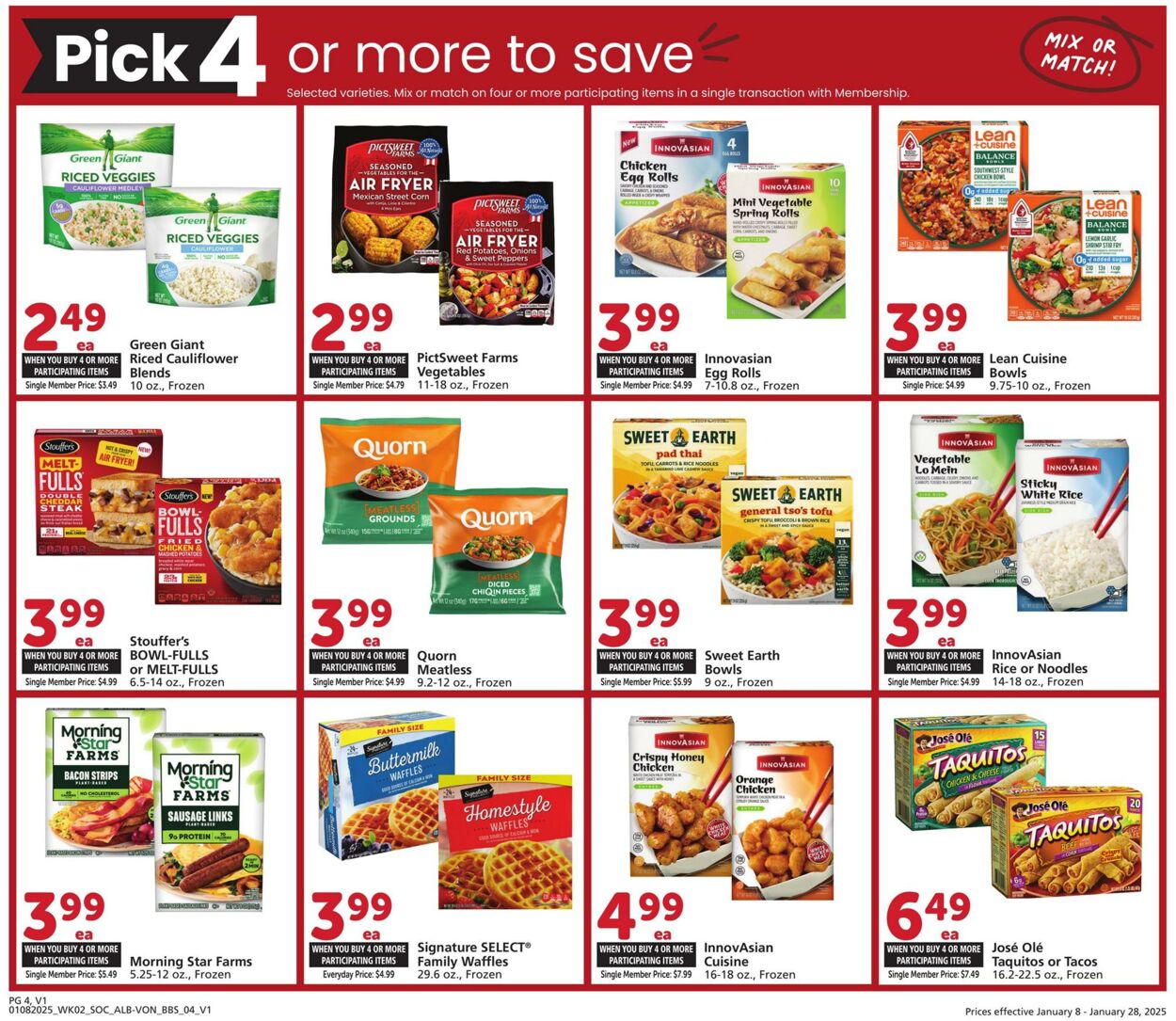 Weekly ad Vons 01/08/2025 - 01/31/2025