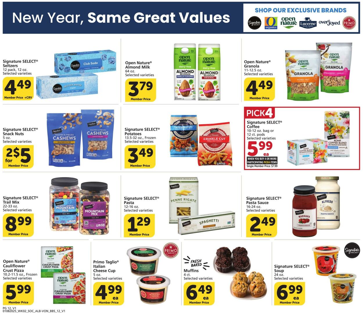 Weekly ad Vons 01/08/2025 - 01/31/2025