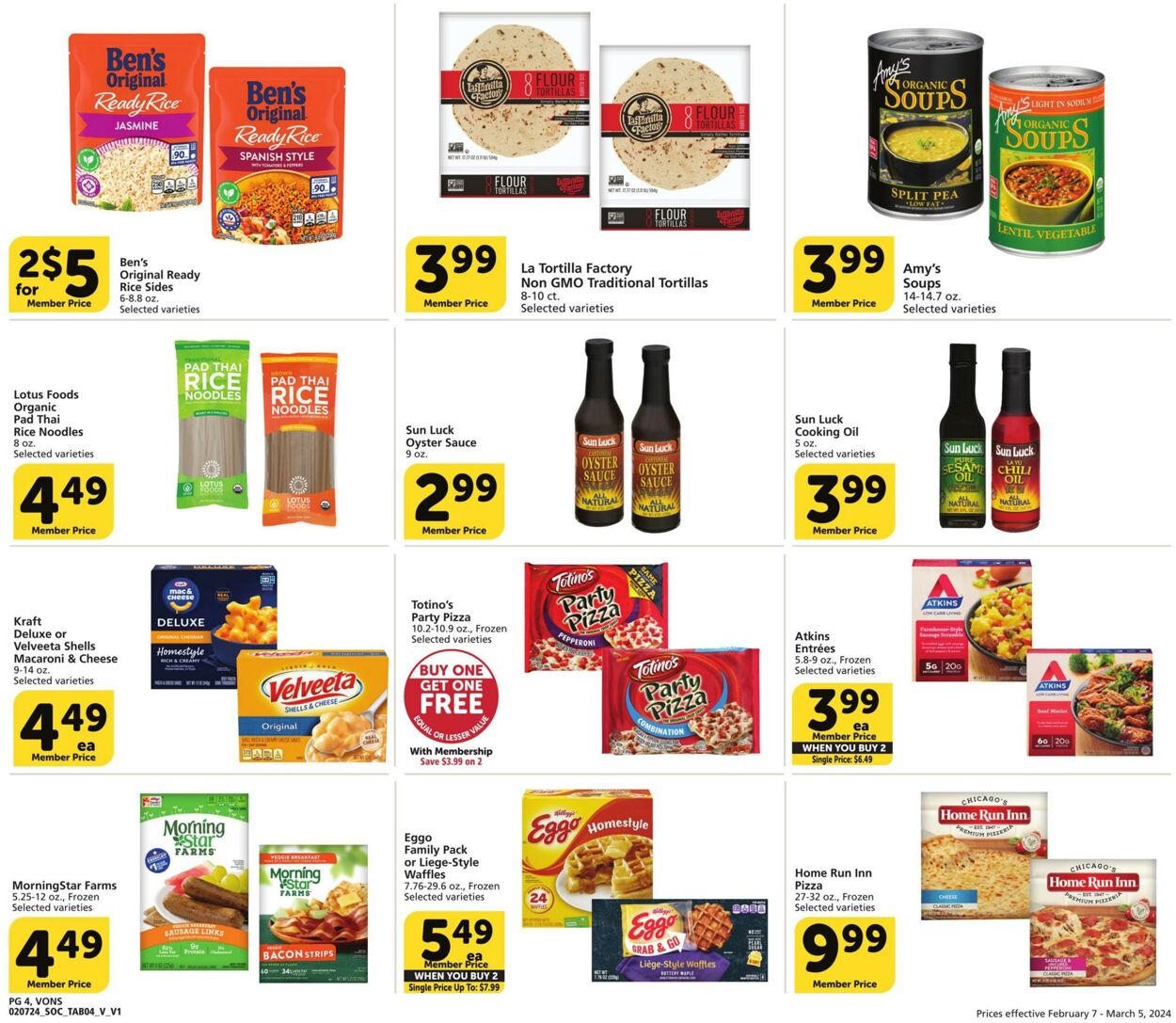 Weekly ad Vons 02/07/2024 - 03/05/2024