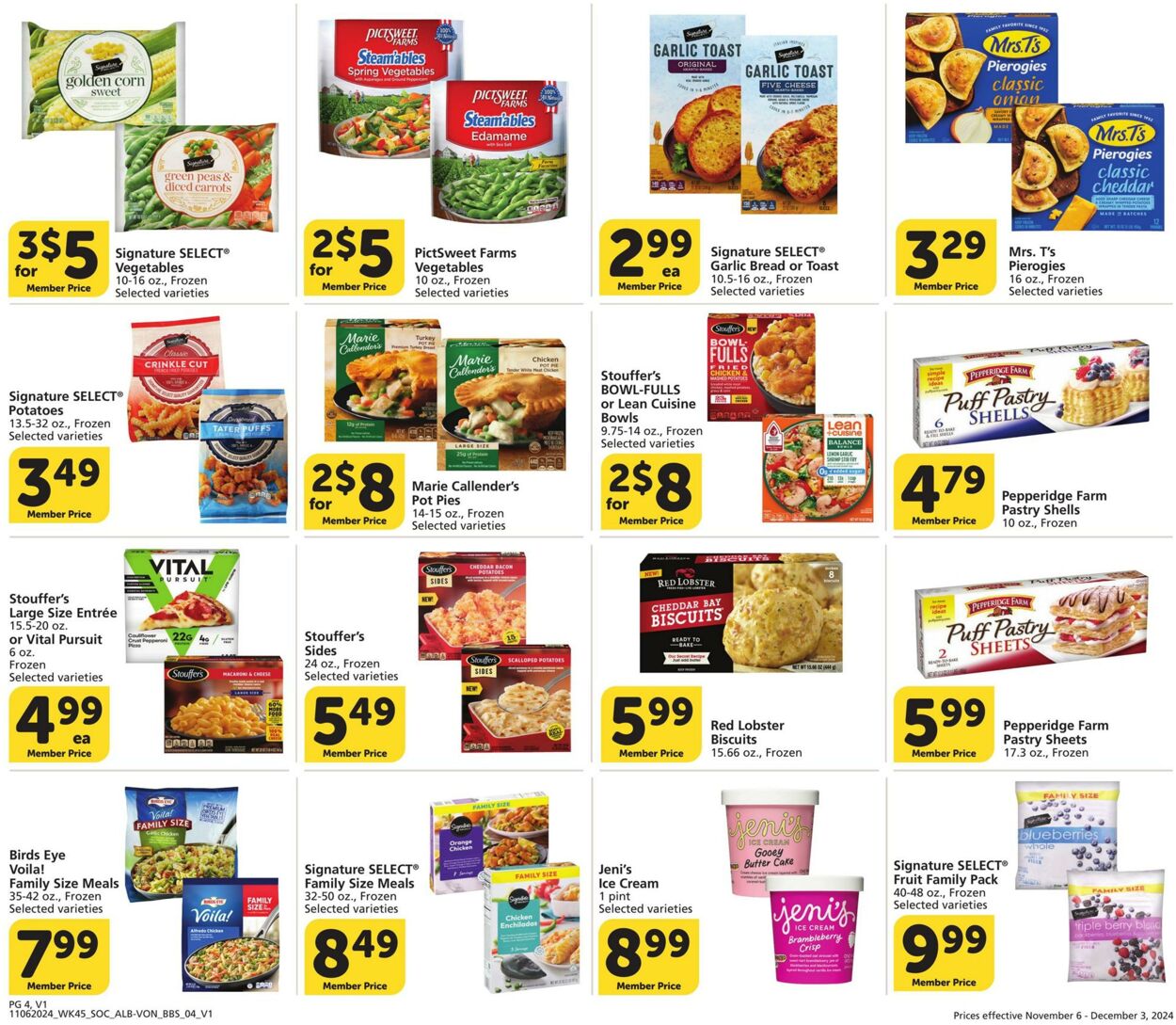 Weekly ad Vons 11/06/2024 - 12/03/2024