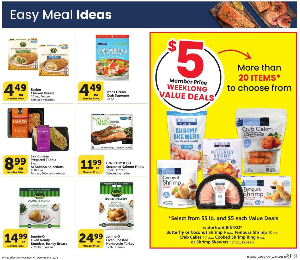 Weekly ad Vons 11/06/2024 - 12/03/2024