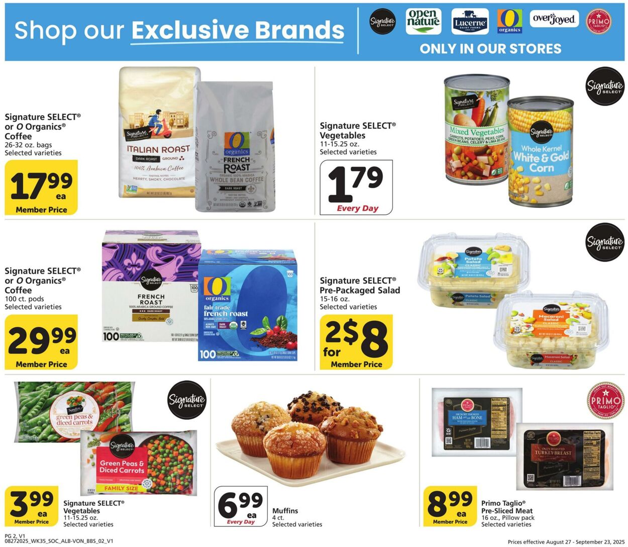 Weekly ad Vons 08/27/2025 - 09/23/2025