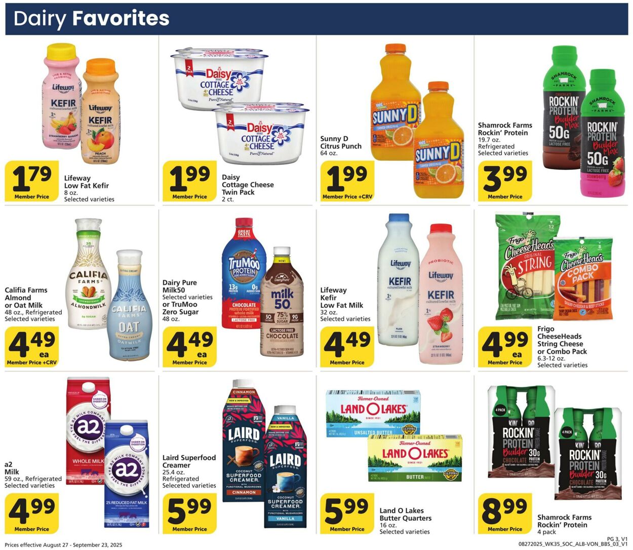 Weekly ad Vons 08/27/2025 - 09/23/2025