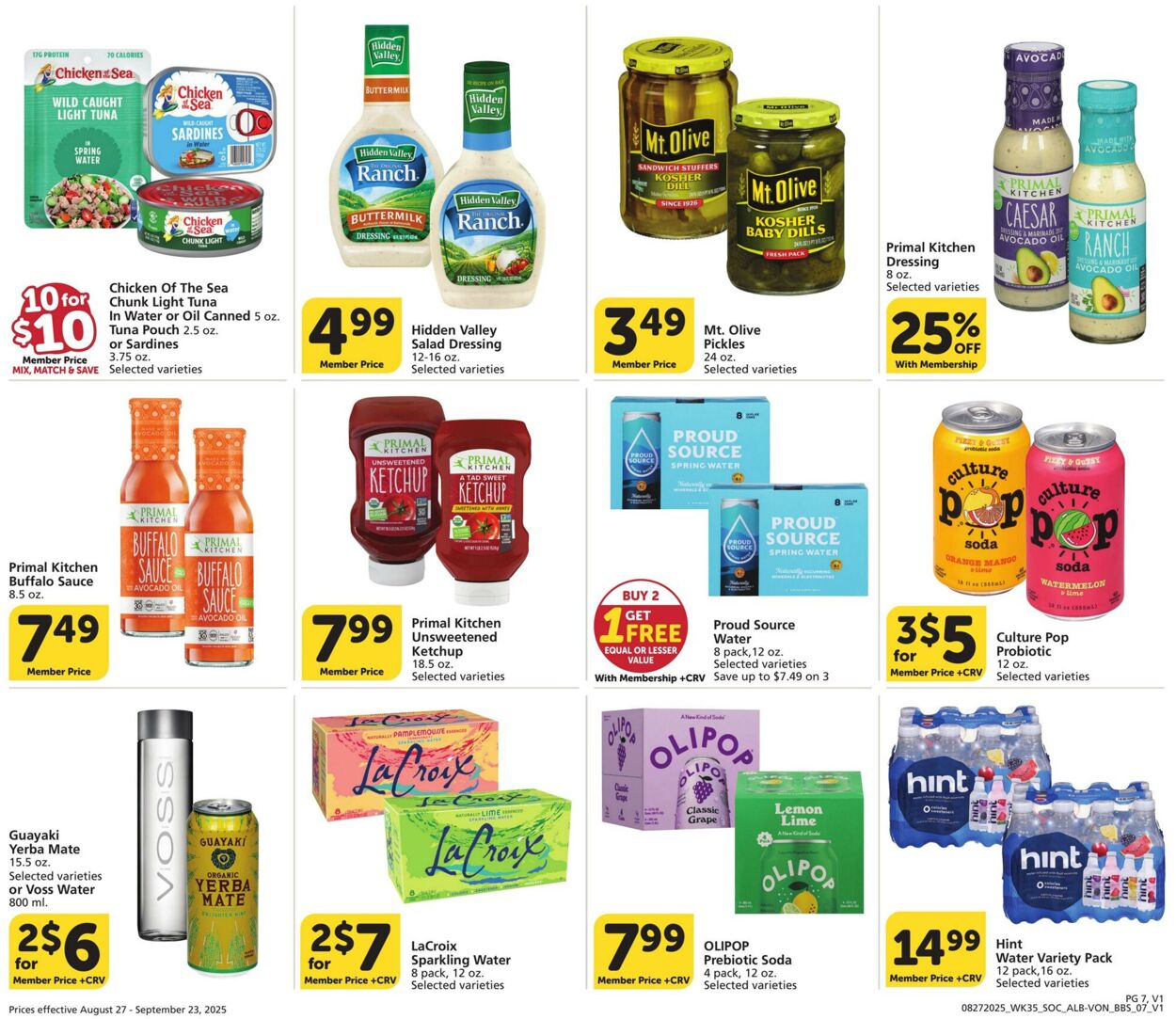Weekly ad Vons 08/27/2025 - 09/23/2025
