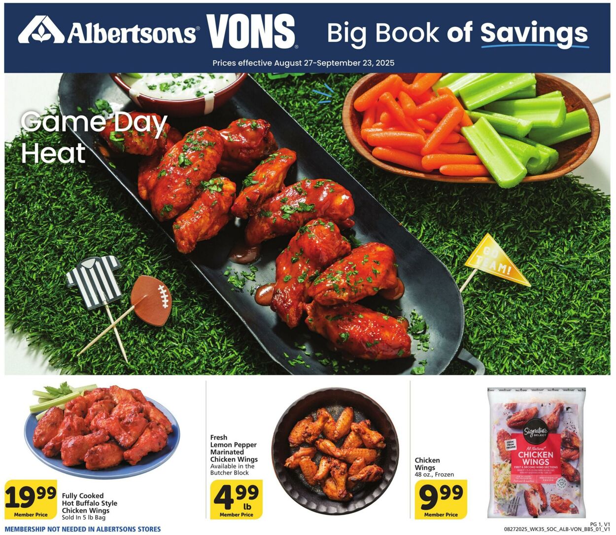 Weekly ad Vons 08/27/2025 - 09/23/2025