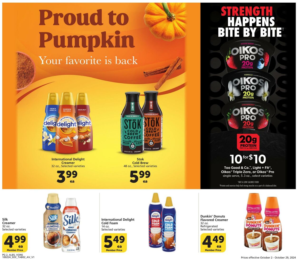 Weekly ad Vons 10/02/2024 - 10/29/2024