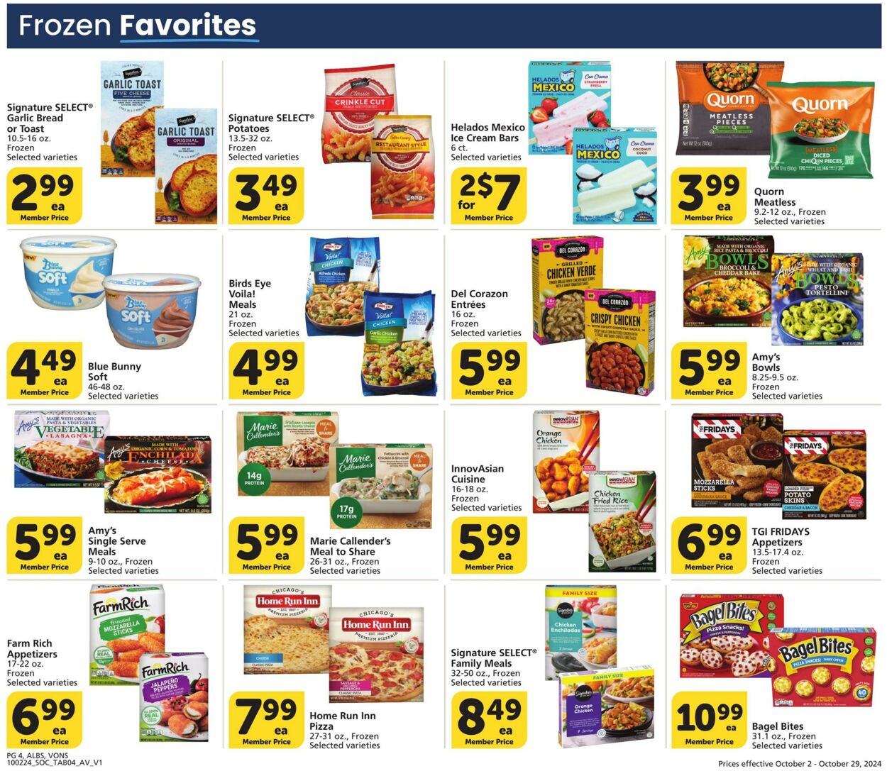 Weekly ad Vons 10/02/2024 - 10/29/2024