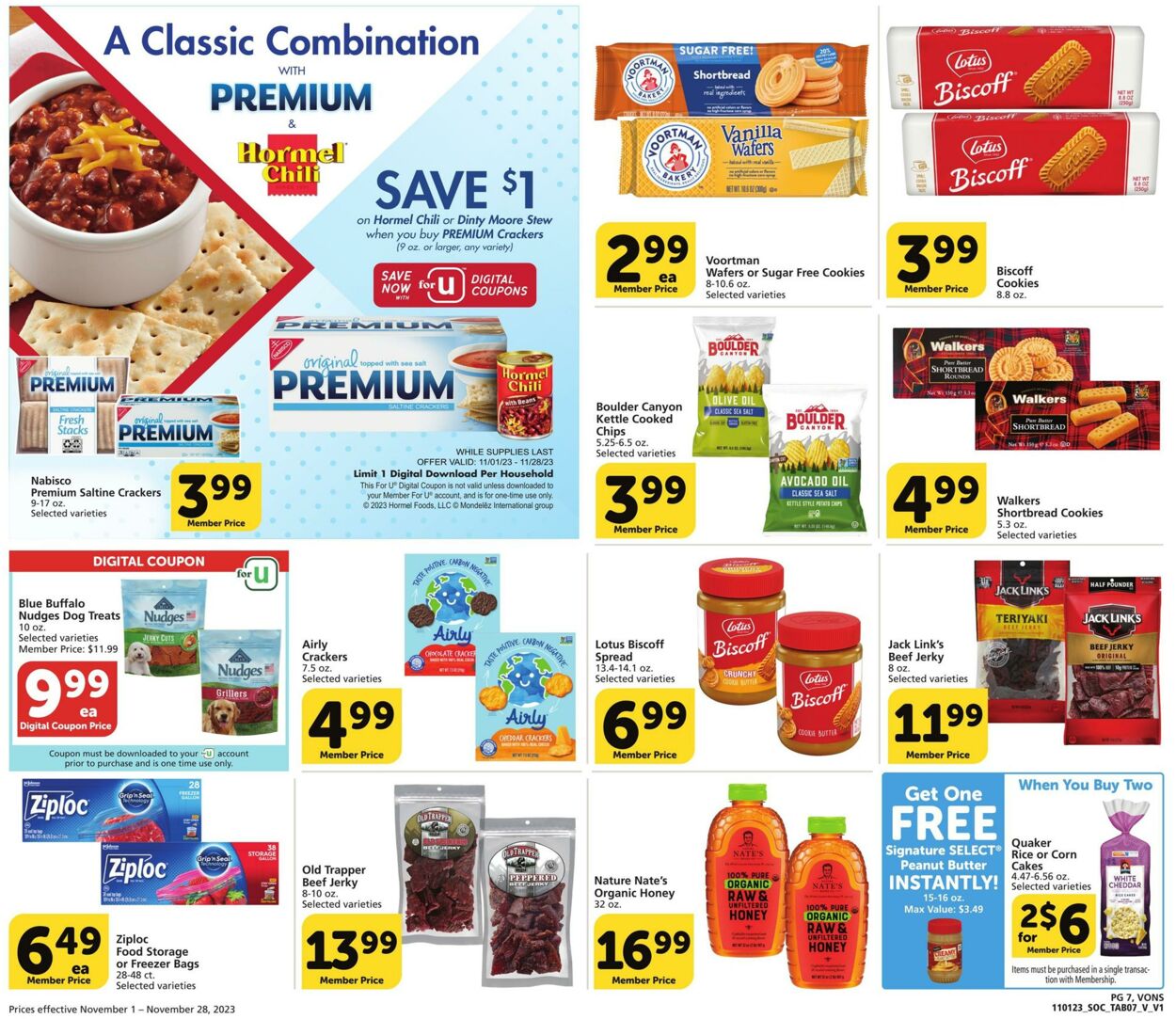 Weekly ad Vons 11/01/2023 - 11/28/2023