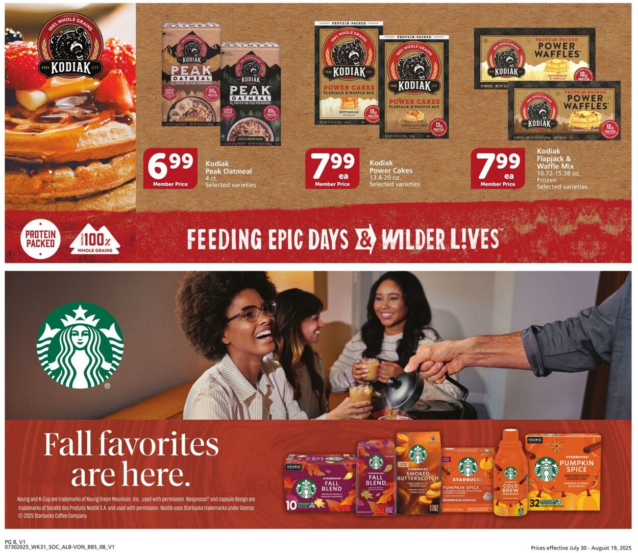 Weekly ad Vons 07/30/2025 - 08/19/2025