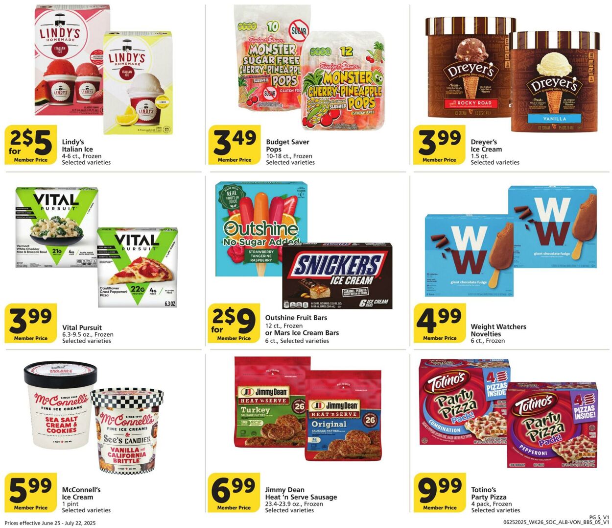 Weekly ad Vons 06/25/2025 - 07/22/2025