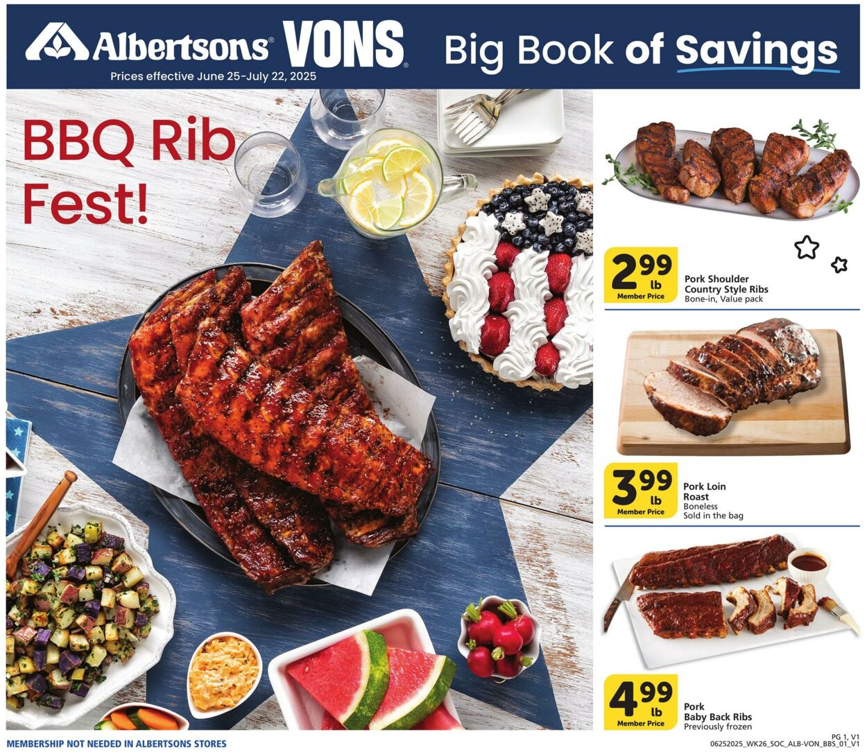 Weekly ad Vons 06/25/2025 - 07/22/2025
