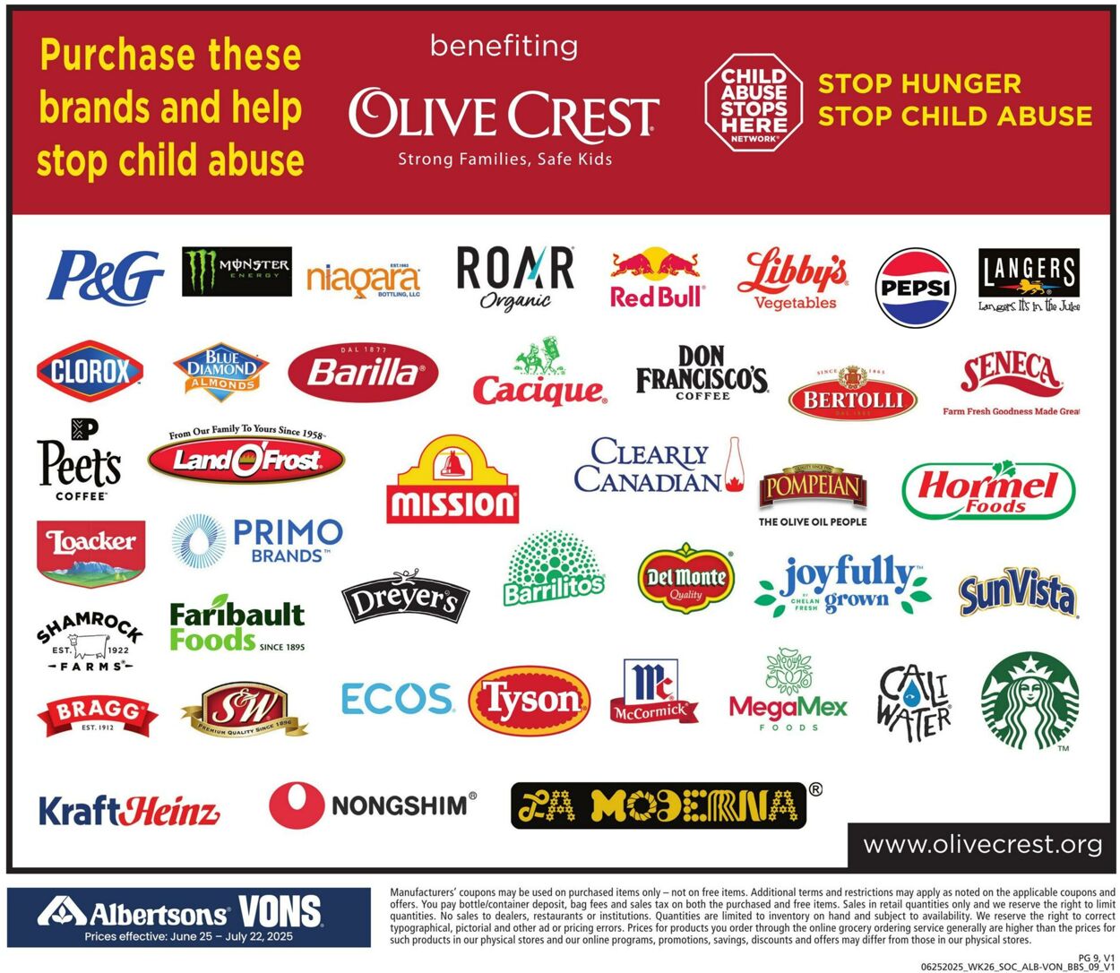 Weekly ad Vons 06/25/2025 - 07/22/2025