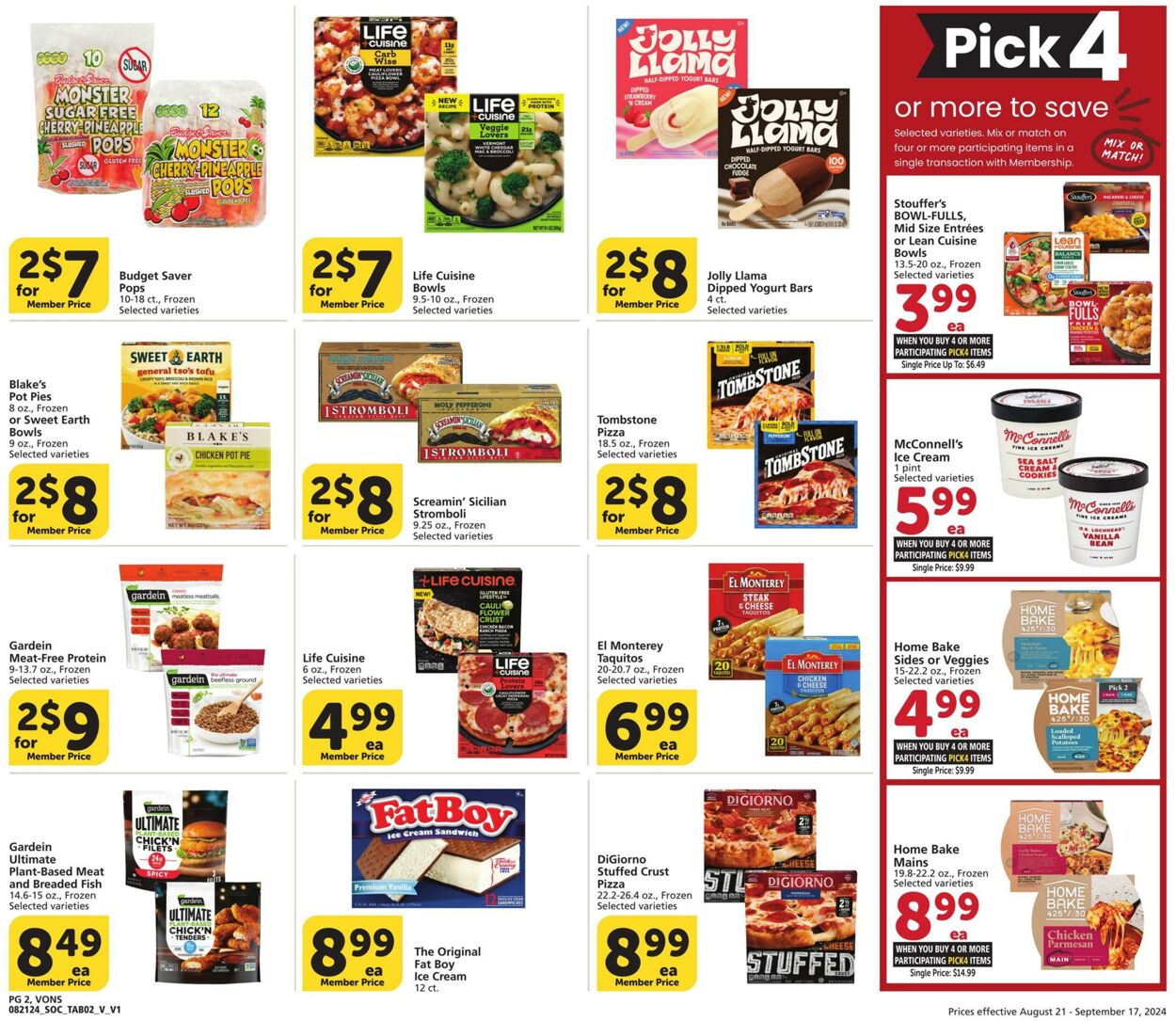 Weekly ad Vons 08/21/2024 - 09/17/2024