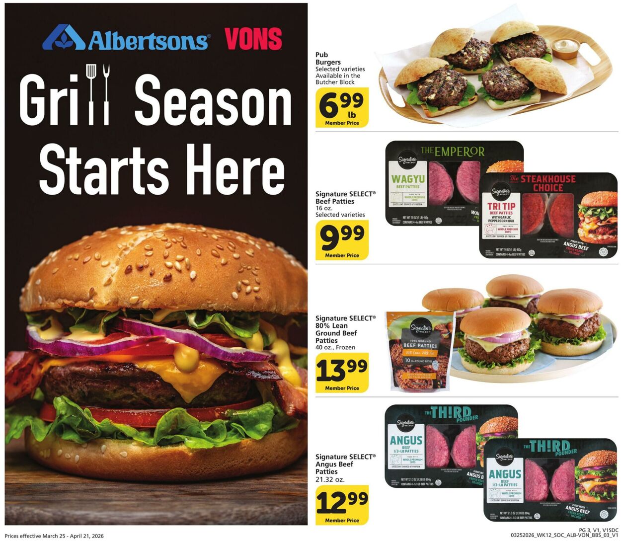 Weekly ad Vons 03/25/2026 - 04/21/2026