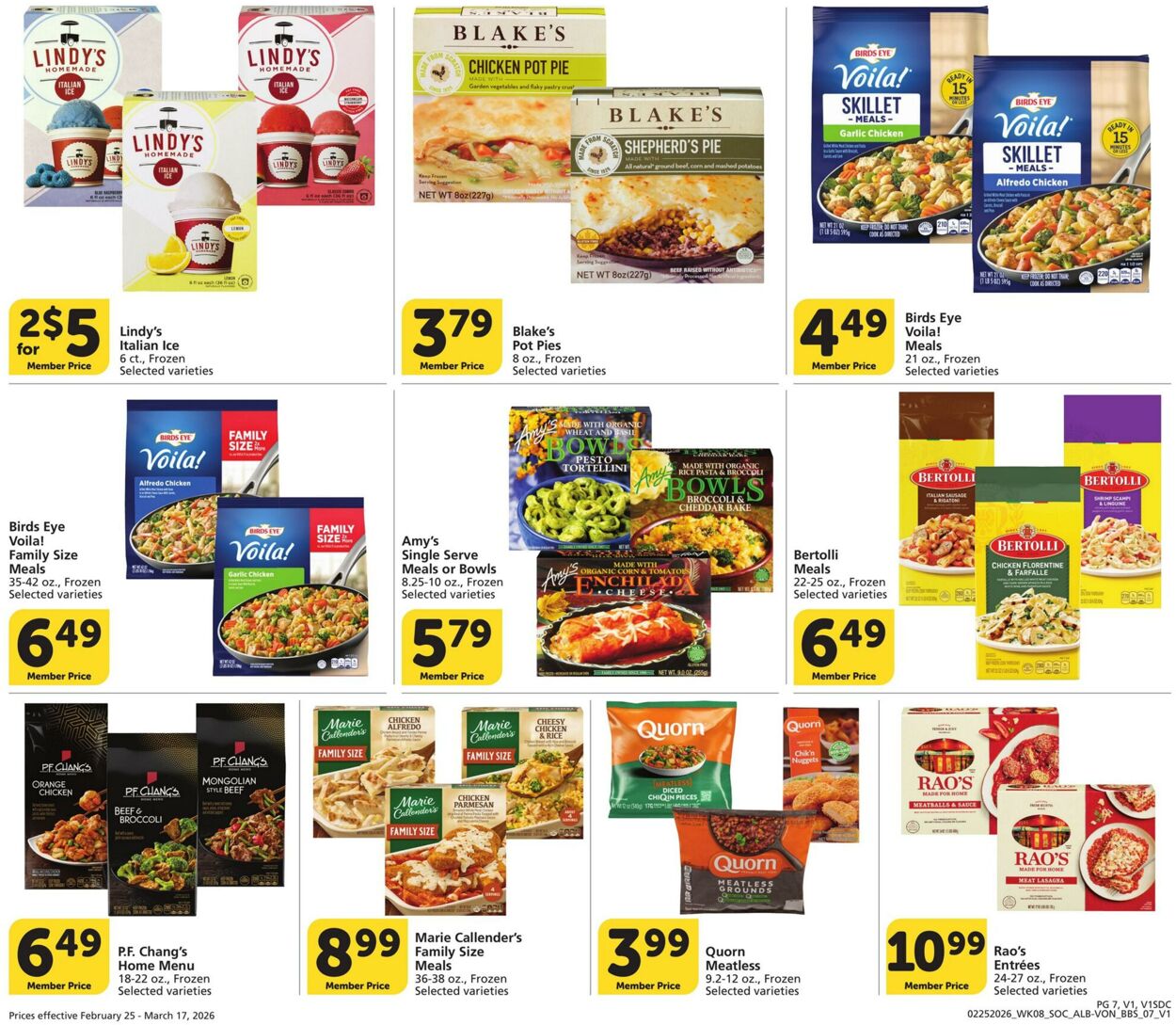 Weekly ad Vons 02/25/2026 - 03/17/2026