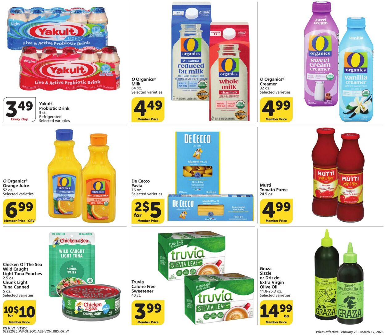 Weekly ad Vons 02/25/2026 - 03/17/2026