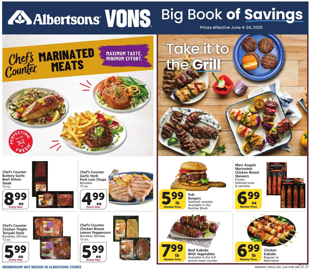 Weekly ad Vons 06/04/2025 - 06/24/2025