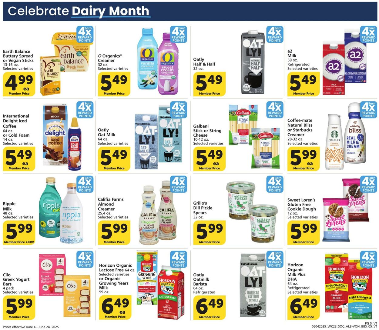 Weekly ad Vons 06/04/2025 - 06/24/2025