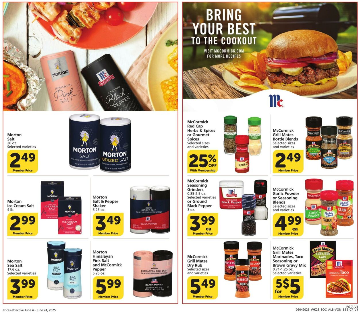 Weekly ad Vons 06/04/2025 - 06/24/2025