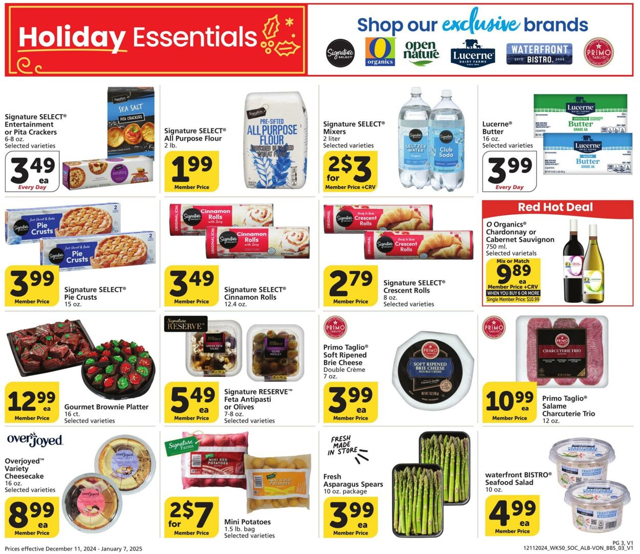 Weekly ad Vons 12/11/2024 - 01/07/2025