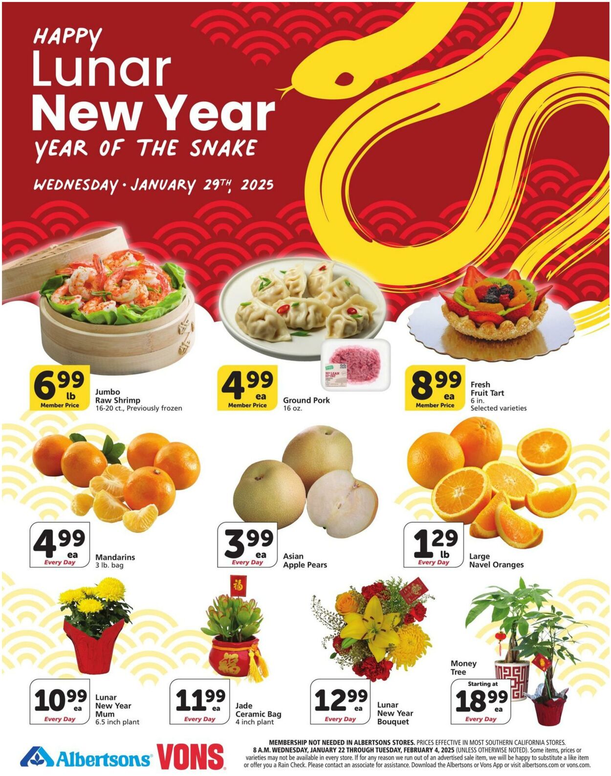 Weekly ad Vons 01/22/2025 - 02/04/2025