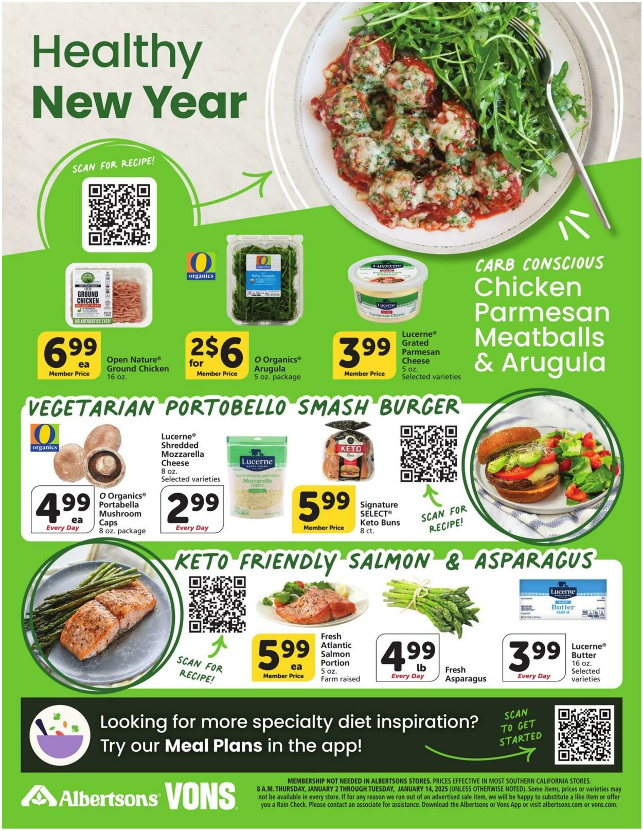 Weekly ad Vons 01/02/2025 - 01/14/2025