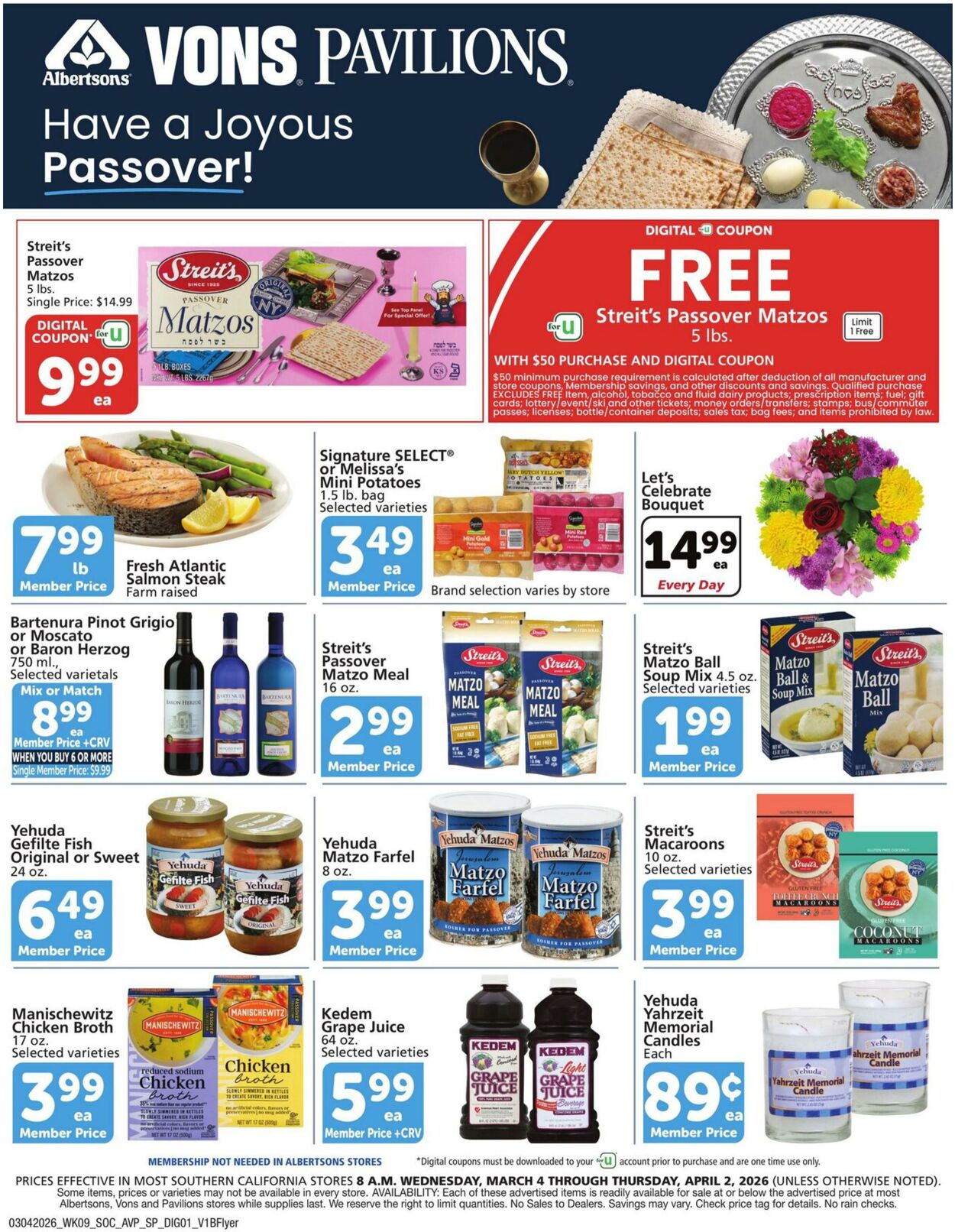 Weekly ad Vons 03/04/2026 - 04/02/2026