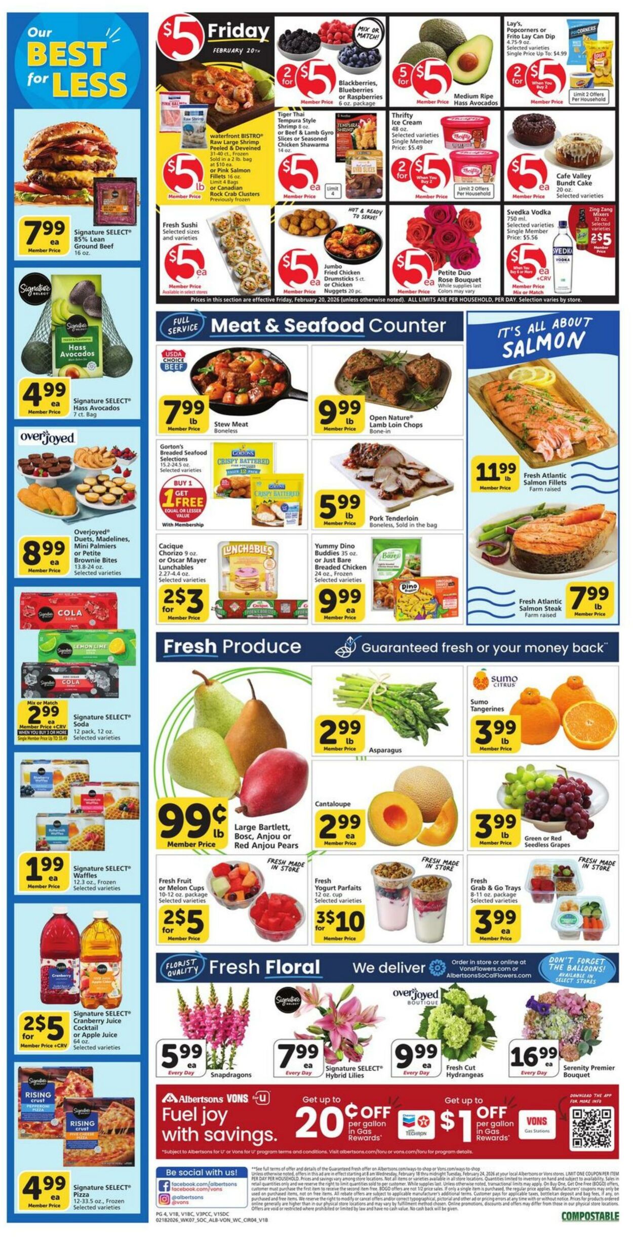 Weekly ad Vons 02/18/2026 - 02/24/2026