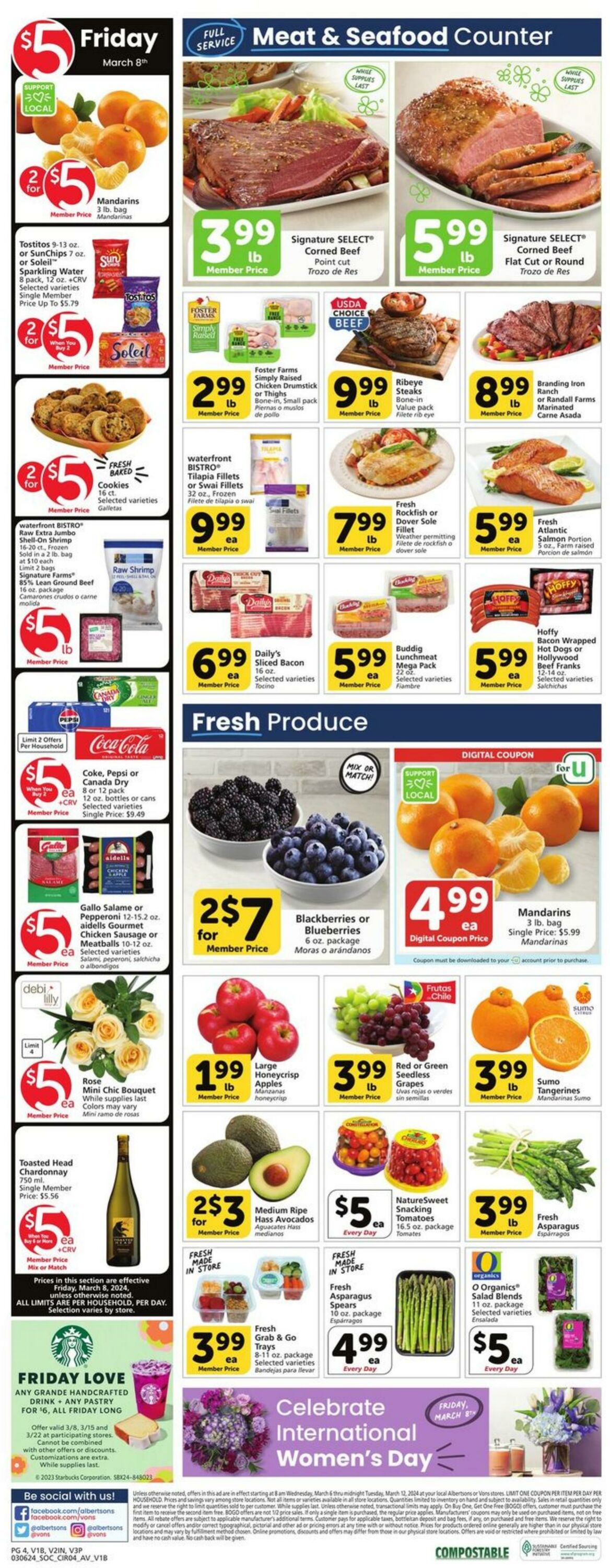 Weekly ad Vons 03/06/2024 - 03/12/2024