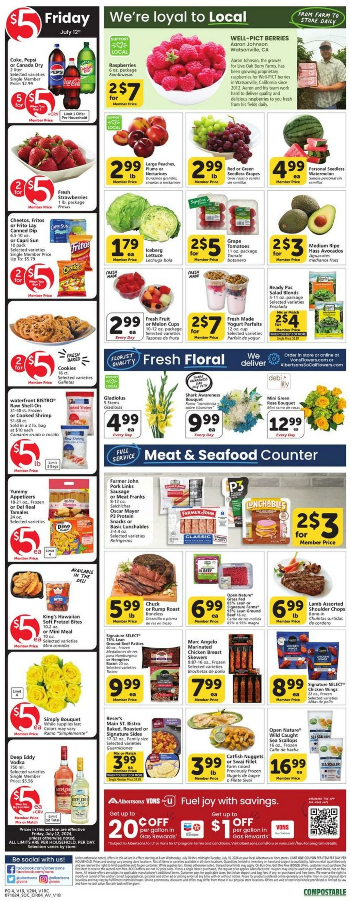 Weekly ad Vons 07/10/2024 - 07/16/2024