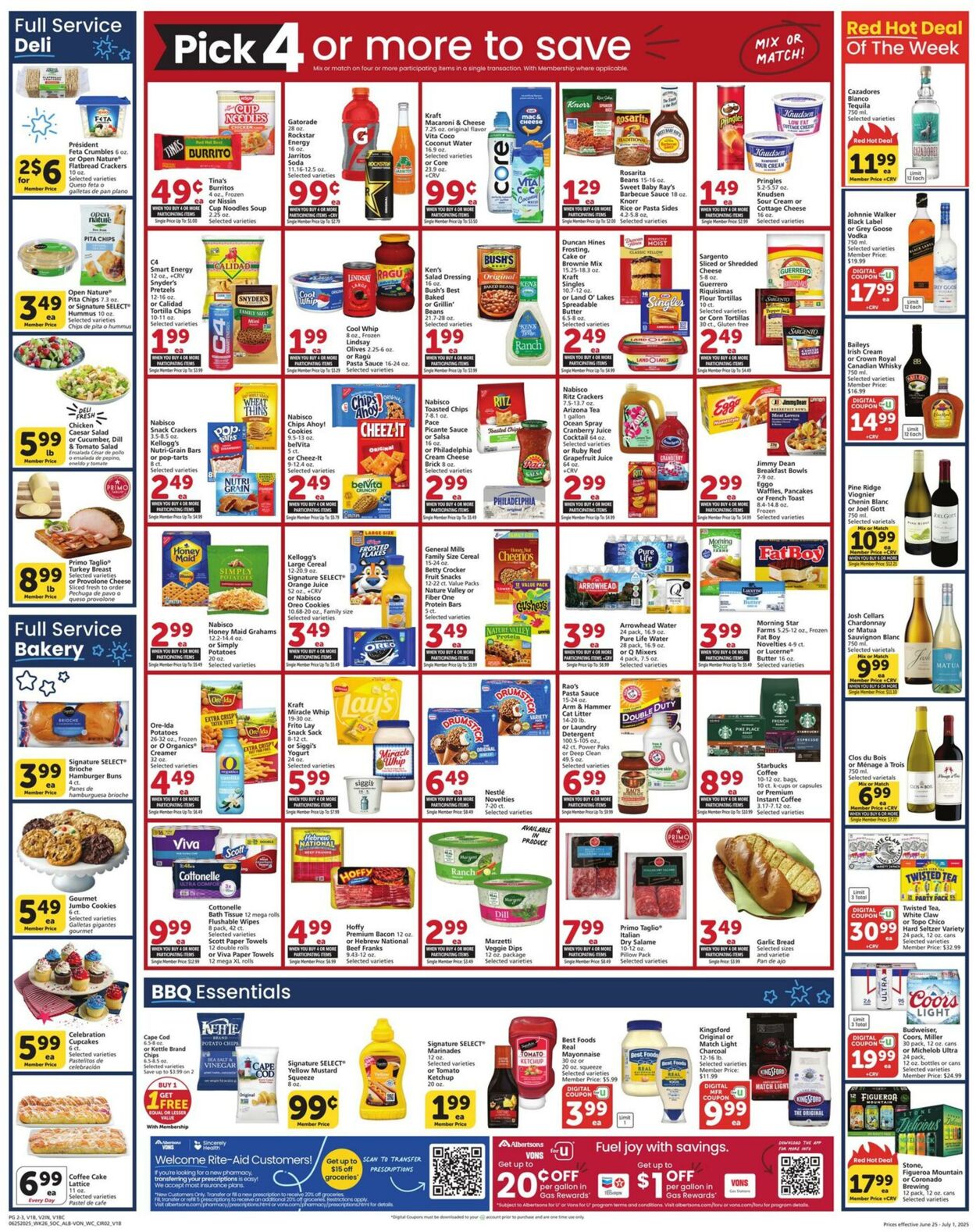 Weekly ad Vons 06/25/2025 - 07/01/2025