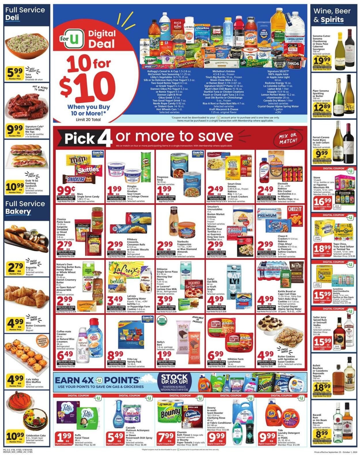 Weekly ad Vons 09/25/2024 - 10/01/2024