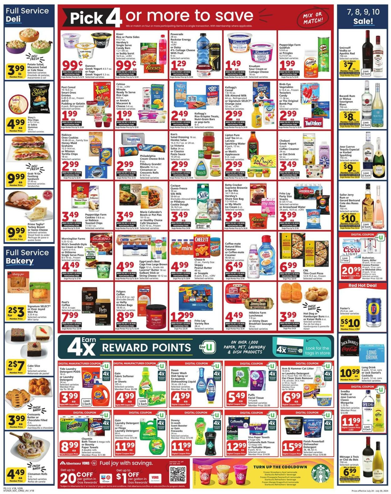 Weekly ad Vons 07/24/2024 - 07/30/2024