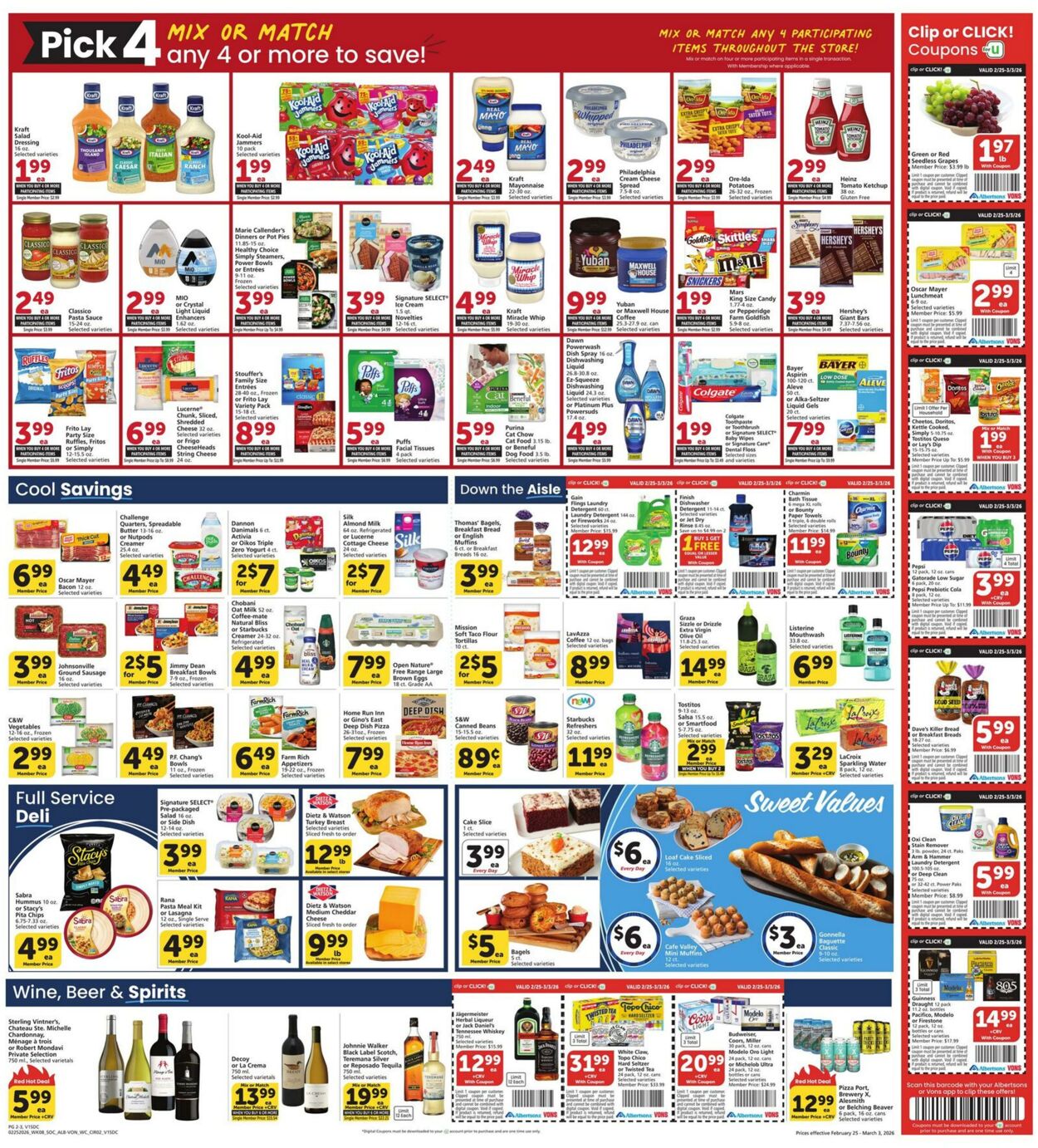 Weekly ad Vons 02/25/2026 - 03/03/2026